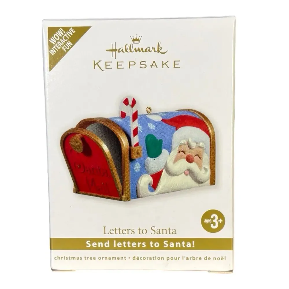 Hallmark Keepsake 2011 Letters to Santa Mailbox Christmas Ornament
